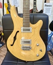 ?KOREAN? Shine SIL-410 F-Hole Electric Guitar~ Made In Korea~ Natural Gloss!