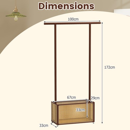 Basket bamboo clothes - basket,