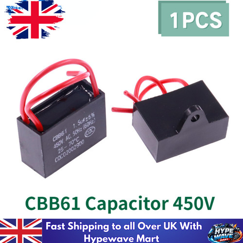 Cbb61 capacitor 450v - 450v, fan