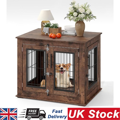 Farmhouse dog crate - 31",