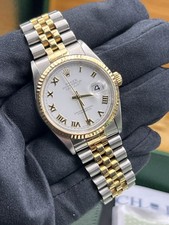 Rolex Datejust Gents Watch 16233-Box-Papers-2000-Factory Roman Dial (1056)