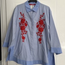 Marina Rinaldi Shirt, Size 18