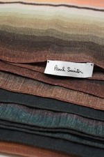 Paul Smith Silk scarf Brown