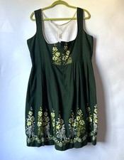 Ladies dirndl green - ladies,