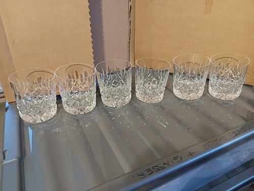 Crystal whisky tumblers set - tumblers,