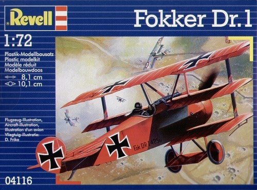 Revell 4116 fokker - revell, dr.i