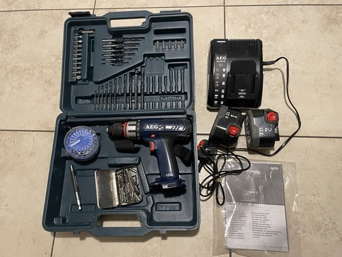Aeg drill battery charger - drill, battery’s