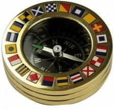 Brass Style Pocket Compass