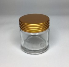 60ml Glass Jar, Clear Glass