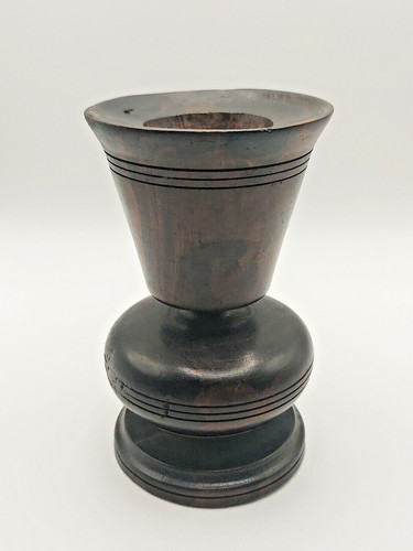Vintage turned wood - turned,