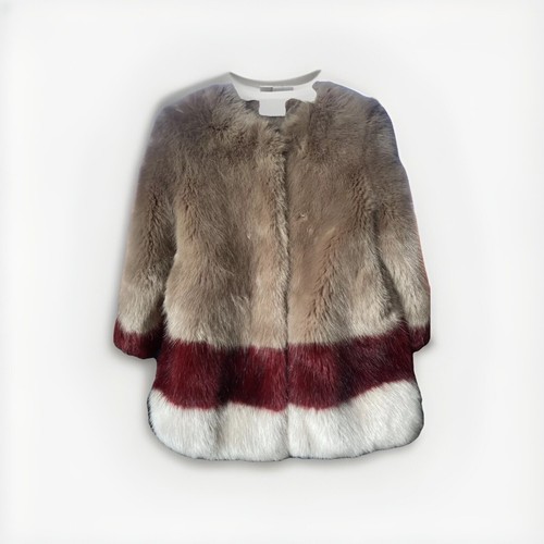 Monnalisa girls faux fur coat - fur,