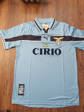 LAZIO 98/99 home football Shirt 2XL