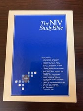 1985 NIV Study Bible In Box