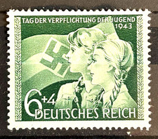 1943 German Stamp Mi:DR 843 -