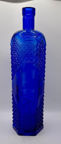 Vintage cobalt blue glass - cobalt,