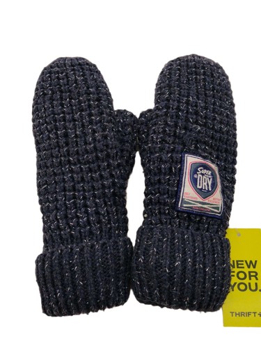 Superdry men gloves blue - men's,