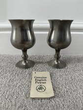 English pewter 5” wine