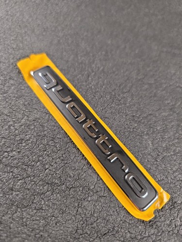 Genuine new audi - new, quattro