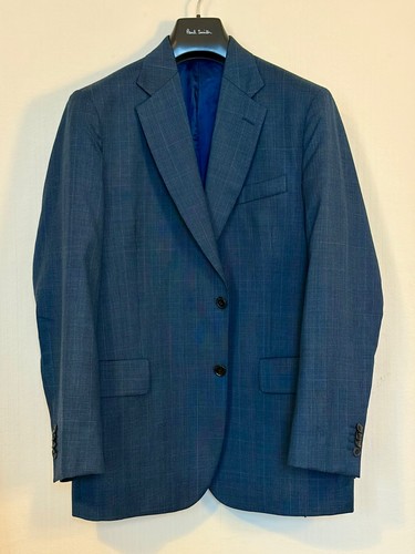 Paul smith blue check wool - smith,