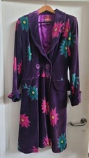 Vintage Nomads Velvet flower coat