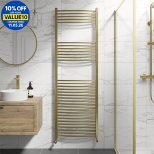RadiLux Curved Heated Towel