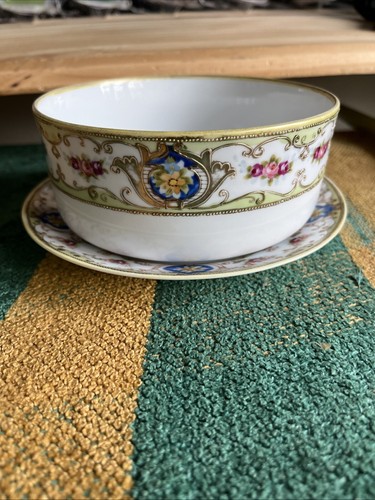 Rare hand painted noritake - painted,