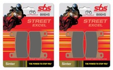 4 Front Brake Pads SBS 806 HS