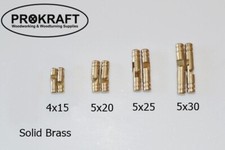 Solid Brass Barrel Hinges