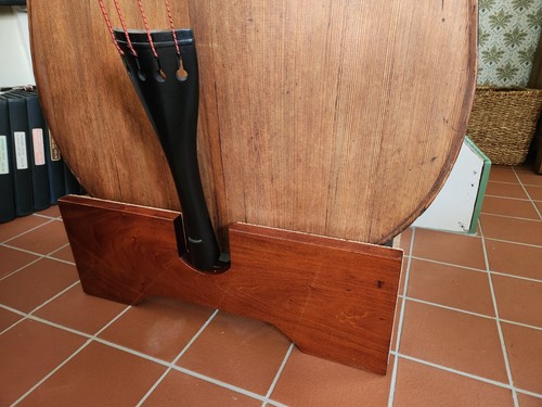 Double bass stand - double,