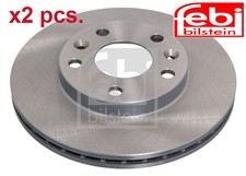 X2 PCS FRONT BRAKE DISC SET