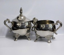 Silver plated brass - brass, sugar