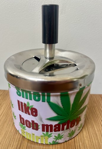 Retro spinner ashtray - spinner, smell