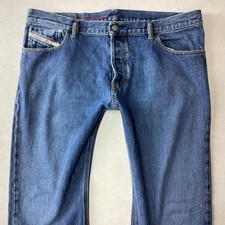 Men's Diesel 1995 5 Pocket Straight Blue Jeans Size 38 R W38 L32 (487K)