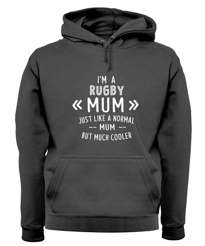 Rugby mum adult hoodie - adult,