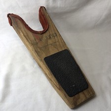 Vintage Boot Jack Wood & Suede