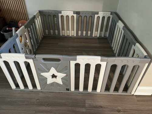 Baby playpen with - playpen, mat