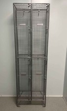 Large 4 compartment Wire Lockable Locker x1