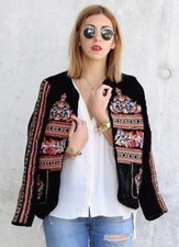 ZARA BLACK VELVET BLAZER