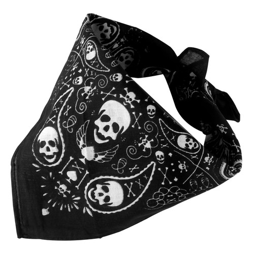 Skull bandana scarf - for, men