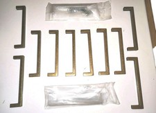 13 X Athena Worn Look Brass Square Boxed Pull Handles