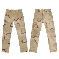 Army Trousers Original Military Surplus Vintage Ripstop Combat Pant Tri Desert