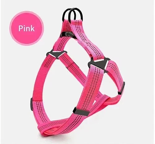 Adjustable dog harness - dog, in