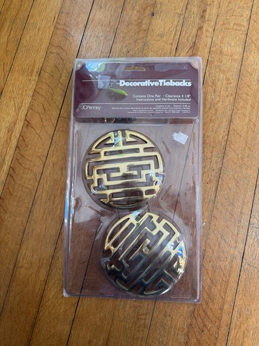 Vintage set pair brass - pair,