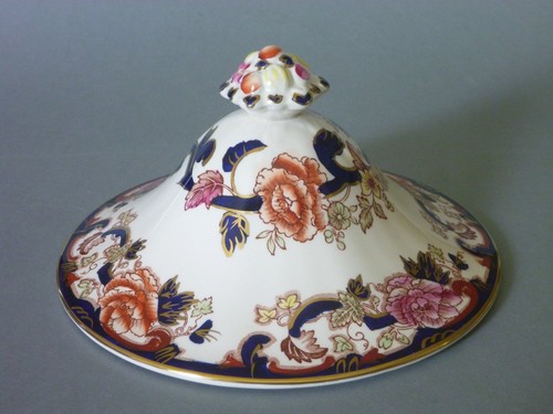 Masons blue mandalay tureen - masons,