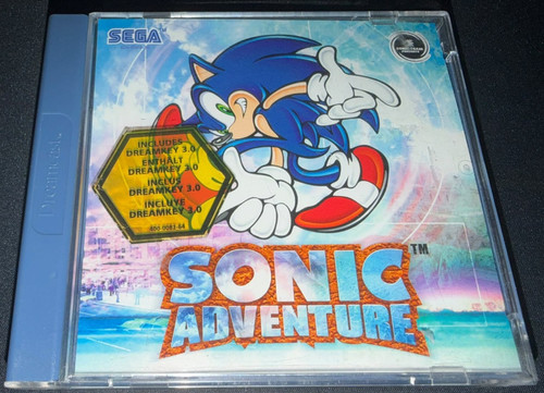Sega dreamcast sonic - sega, adventure