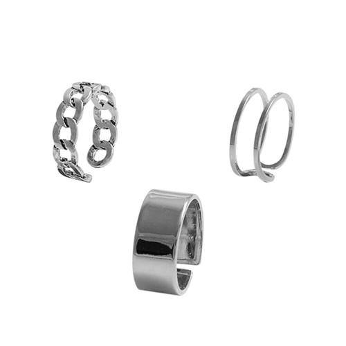 3pcs cool ring - thumb, open