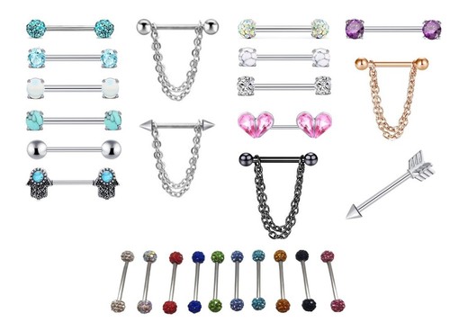 Nipple bar shield body - bar,