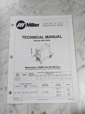 MILLER WELDER TECHINICAL SERVICE MANUAL PART LIST MILLERMATIC 250MP TM-1315 1996