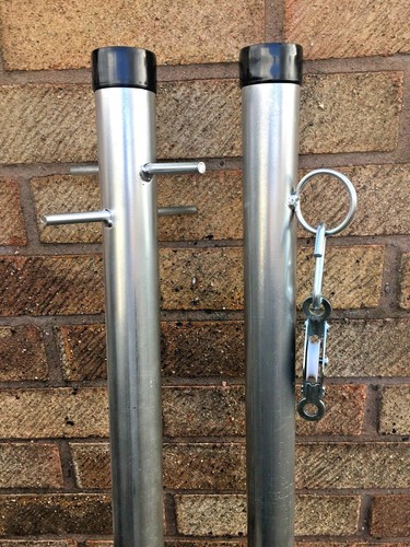 3mtr galvanised washing line - galvanised,