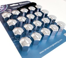 Push on caps, alloy wheel nut